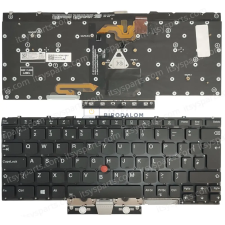 Lenovo ThinkPad X1 Titanium 9th gyári billentyűzet (UK kiosztás, háttérvilágítással, pointer) laptop alkatrész