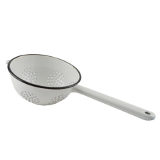 LEO-10256 Tésztaszűrő zománcozott 16 cm konyhai eszköz