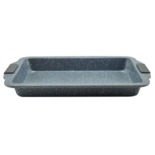 LEO-10293 Tepsi tapadásmentes bevonattal, szilikon füllel 40,5x26 cm edény