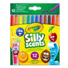 LEO-8404 Crayola: illatos zsírkréta 12 darabos készlet kréta