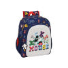 LEO-9881 Mickey egér iskolatáska 32 x 38 x 12 cm