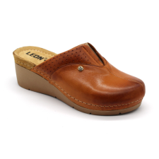 LEON 1002 LEON Comfort női bőr klumpa női papucs