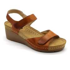 LEON 1041 LEON Comfort női bőr szandál gyógypapucs