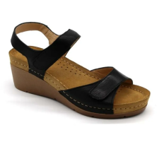 LEON 1041 LEON Comfort női bőr szandál gyógypapucs