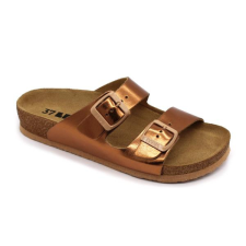 LEON 4010 LEON Comfort női bőr papucs női papucs