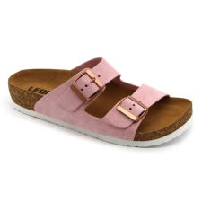 LEON 4010 LEON Comfort női bőr papucs gyógypapucs
