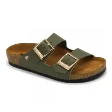LEON 4014 LEON Comfort női bőr papucs gyógypapucs
