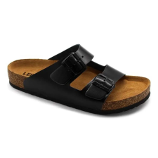 LEON 4703 LEON Comfort férfi bőr papucs gyógypapucs