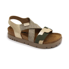 LEON 6301 LEON Comfort női bőr szandál