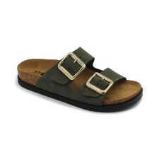 LEON 7010 LEON Comfort női bőr papucs női papucs