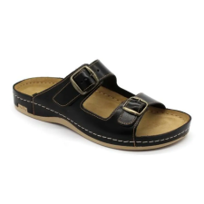 LEON 702 LEON Comfort férfi bőr papucs gyógypapucs