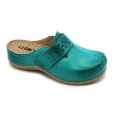LEON 902 LEON Comfort női bőr klumpa gyógypapucs
