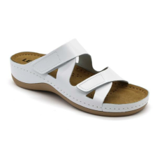 LEON 906 LEON Comfort női bőr papucs női papucs