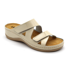 LEON 906 LEON Comfort női bőr papucs női papucs