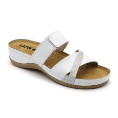 LEON 909 LEON Comfort női bőr papucs