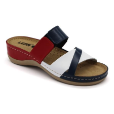 LEON 909 LEON Comfort női bőr papucs 909/T087 női papucs