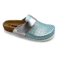 LEON Klumpa 4251 Leon Comfort női bőr, pezsgő-ezüst, 38 munkavédelmi cipő