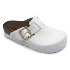 LEON Klumpa 6000 LEON Comfort női bőr fehér bakkar 37 munkavédelmi cipő