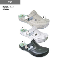LEON Klumpa 950 Leon Comfort női bőr, perla, 36 munkavédelmi cipő