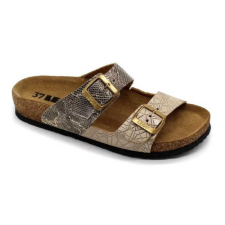 LEON Papucs 4011 Leon Comfort női bőr, barna-púder, 35 munkavédelmi cipő