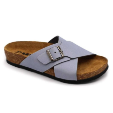 LEON Papucs 4053 LEON Comfort női bőr kék orlando 37 munkavédelmi cipő