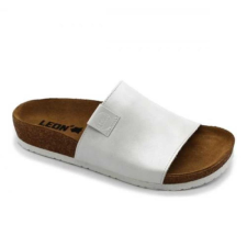 LEON Papucs 4205 Leon Comfort női bőr, kék, 36 munkavédelmi cipő