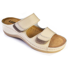 LEON Papucs 904 Leon Comfort női bőr, perla, 36 munkavédelmi cipő