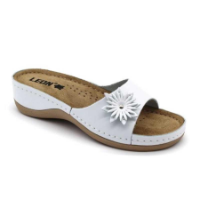 LEON Papucs 915 Leon Comfort női bőr, fekete, 35 munkavédelmi cipő