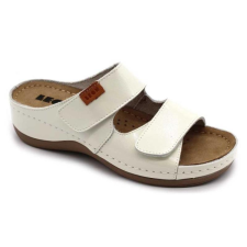 LEON Papucs 931 Leon Comfort női bőr piros lakk 35 munkavédelmi cipő