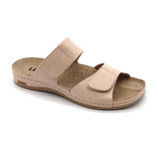 LEON Papucs 952 Leon Comfort női bőr, fehér, 37