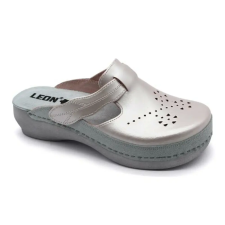 LEON PU156 LEON Comfort női bőr klumpa gyógypapucs