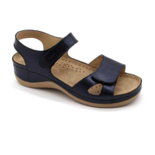 LEON Szandál 935 Leon Comfort női bőr, kék, 38 munkavédelmi cipő