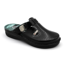 LEON V260 LEON Comfort női bőr klumpa női papucs