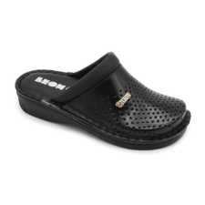 LEON V262 LEON Comfort női bőr klumpa női papucs
