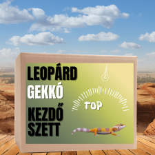  Leopárdgekkó HIGH kezdőcsomag - bébi gekkóknak hüllőfelszerelés
