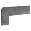 Lépcső Lábazat Bal Exagres Opera beton iron 42,3X17,5 cm matt OPERAZRIIR