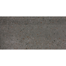  Lépcső Rako Piazzetta fekete 30x60 cm matt DCPSE789.1 járólap