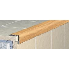  Lépcső széle Havos alumínium 270 cm ALSHD9270 élvédő, sín, szegélyelem