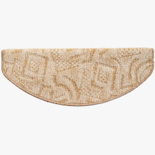 Lépcsőszőnyeg 65x24 cm - Beige színben absztrakt mintával lakástextília