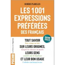  Les 1001 expressions préférées des Français – Planelles idegen nyelvű könyv