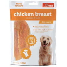  LES FILOUS CHICKEN BREAST 100g szárított csirkehús jutalomfalat kutyáknak