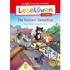  Leselöwen 1. Klasse - Die Katzen-Detektive – Loewe Erstlesebücher,Veronika Gruhl idegen nyelvű könyv
