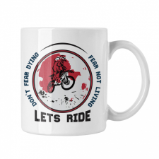  Lets ride - Fehér Bögre bögrék, csészék