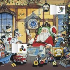 Letter to Santa advent calendar (with stickers) – Flame Tree Studio naptár, kalendárium