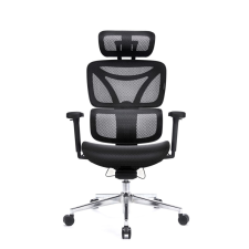 Levano Professzionális irodai szék / forgószék / főnöki szék Levano Control Pro fekete LV0656 forgószék