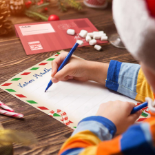  Levél a mikulásnak szett - 12 részes karácsonyi dekoráció