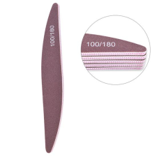  Levél alakú barna reszelő 100/180 körömreszelő