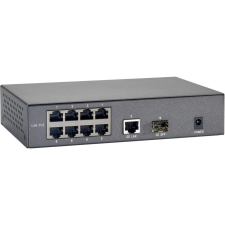 Level One LevelOne FGP-1000W90 hálózati kapcsoló Fast Ethernet (10/100) Ethernet-áramellátás (PoE) támogatása Szürke (FGP-1000W90) hub és switch