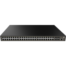 Level One LevelOne GEL-5271 hálózati kapcsoló Vezérelt L2+ Gigabit Ethernet (10/100/1000) 1U Fekete (GEL-5271) hub és switch