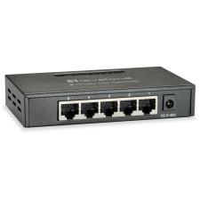 Level One LevelOne GEU-0523 hálózati kapcsoló Beállítást nem igénylő (unmanaged) Gigabit Ethernet (10/100/1000) Fekete (GEU-0523) hub és switch
